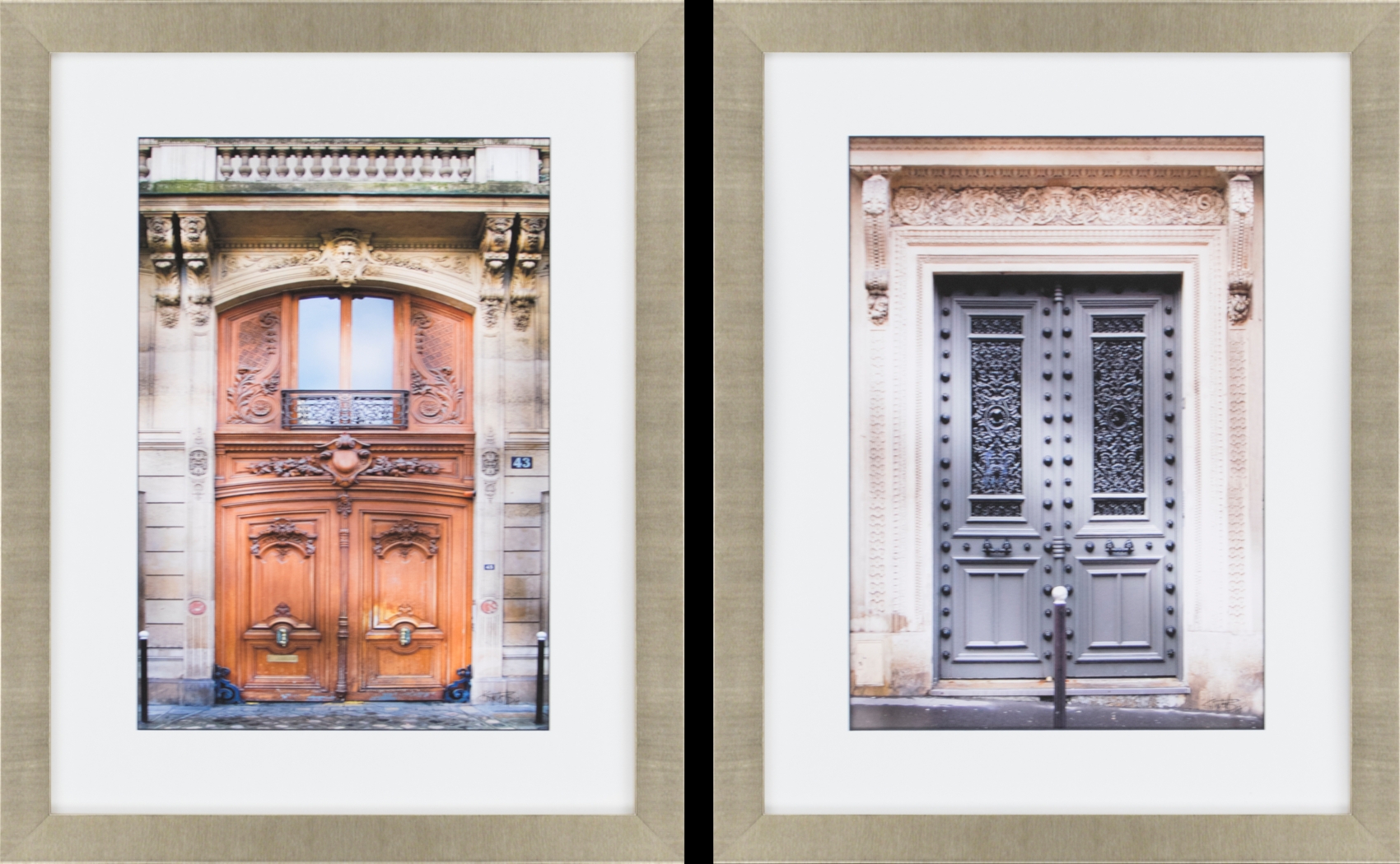 Pankey I Gray Set of 2 Artwork - Thumbnail - Image 1