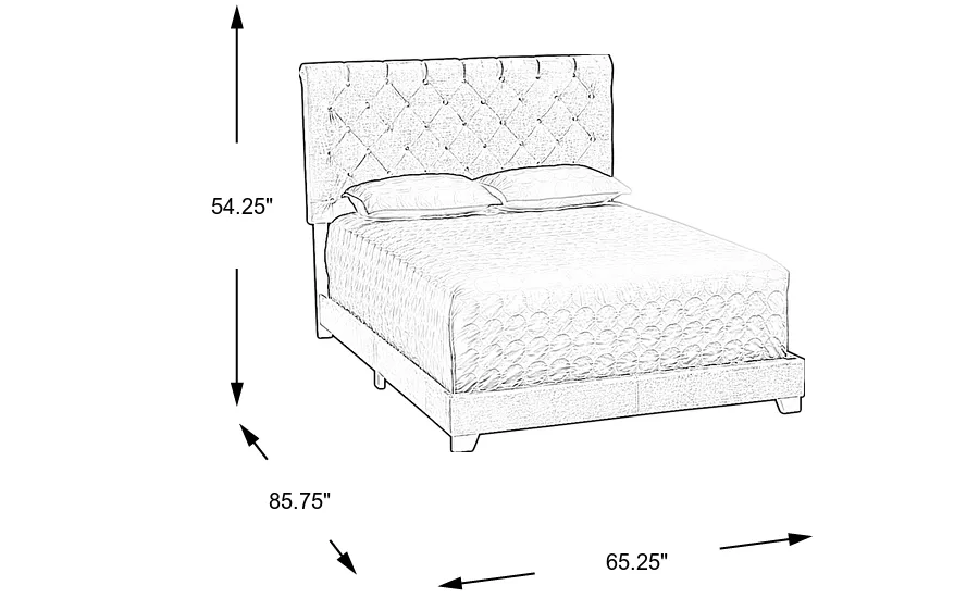 Dimension Image. Please refer to the Dimension Tab on this page for dimension details.