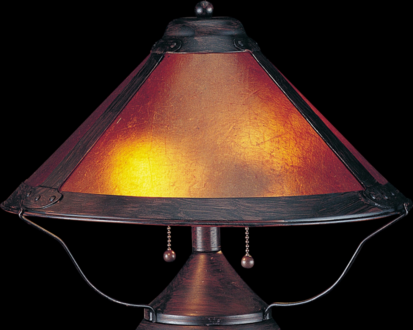 Panorama  Court Rust Lamp - Thumbnail - Image 2