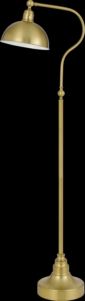 Pantera Court Brass Floor Lamp - Thumbnail - Image 1
