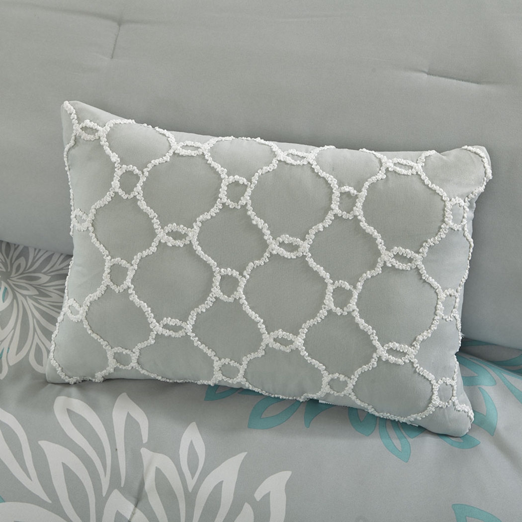 Papania Blue Twin Comforter Set - Thumbnail - Image 6