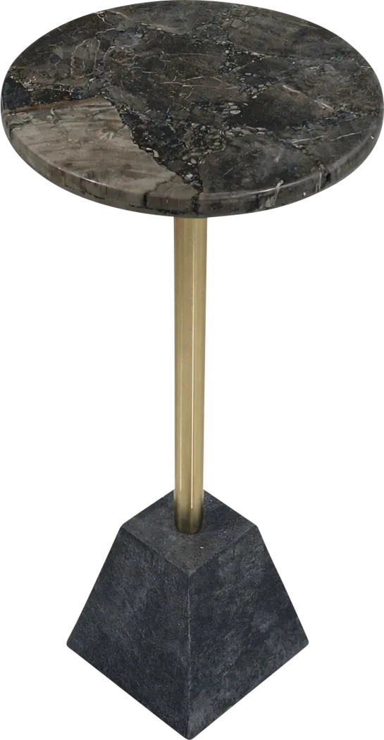 Papave Gold/Black Accent Table - Thumbnail - Image 4