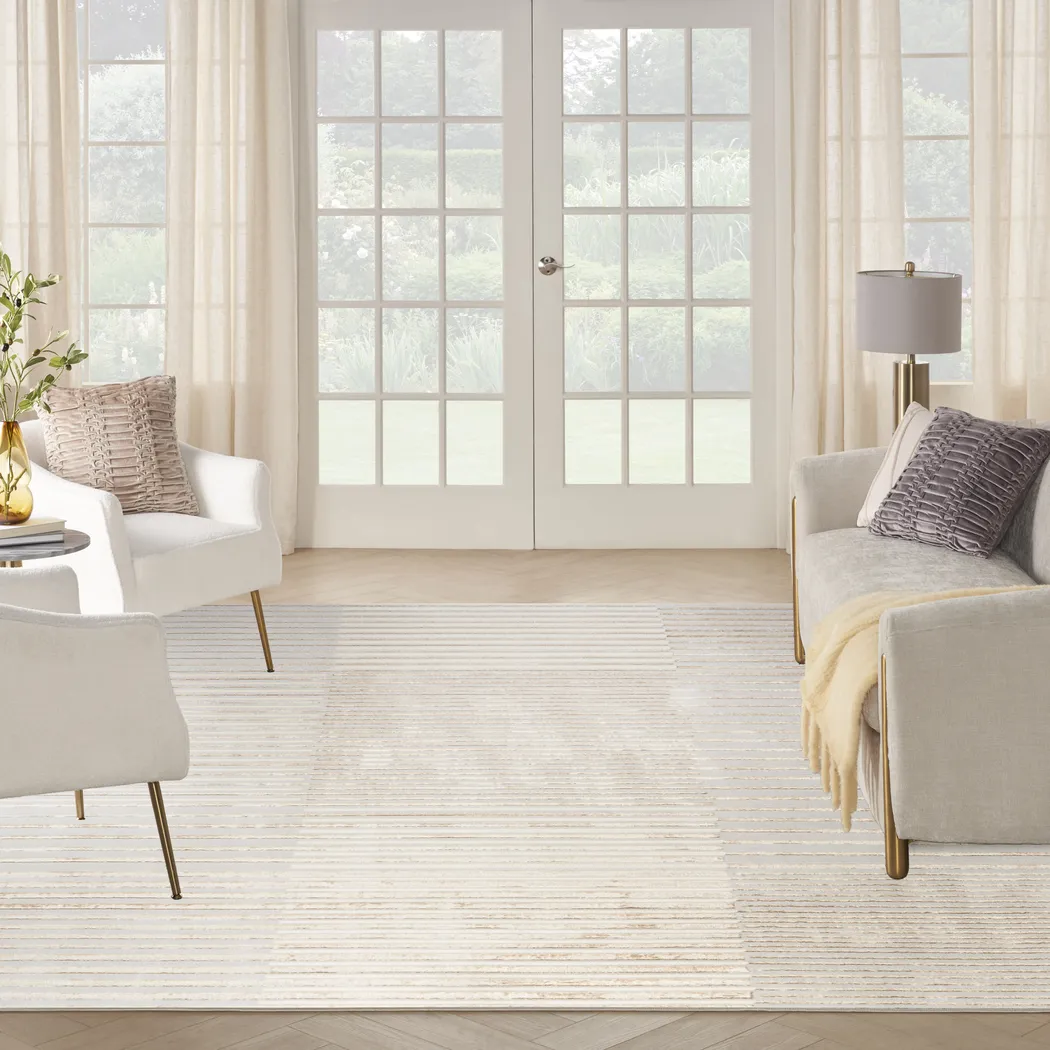 Paphi Beige/Silver 7'10 x 9'10 Rug - Thumbnail - Image 12