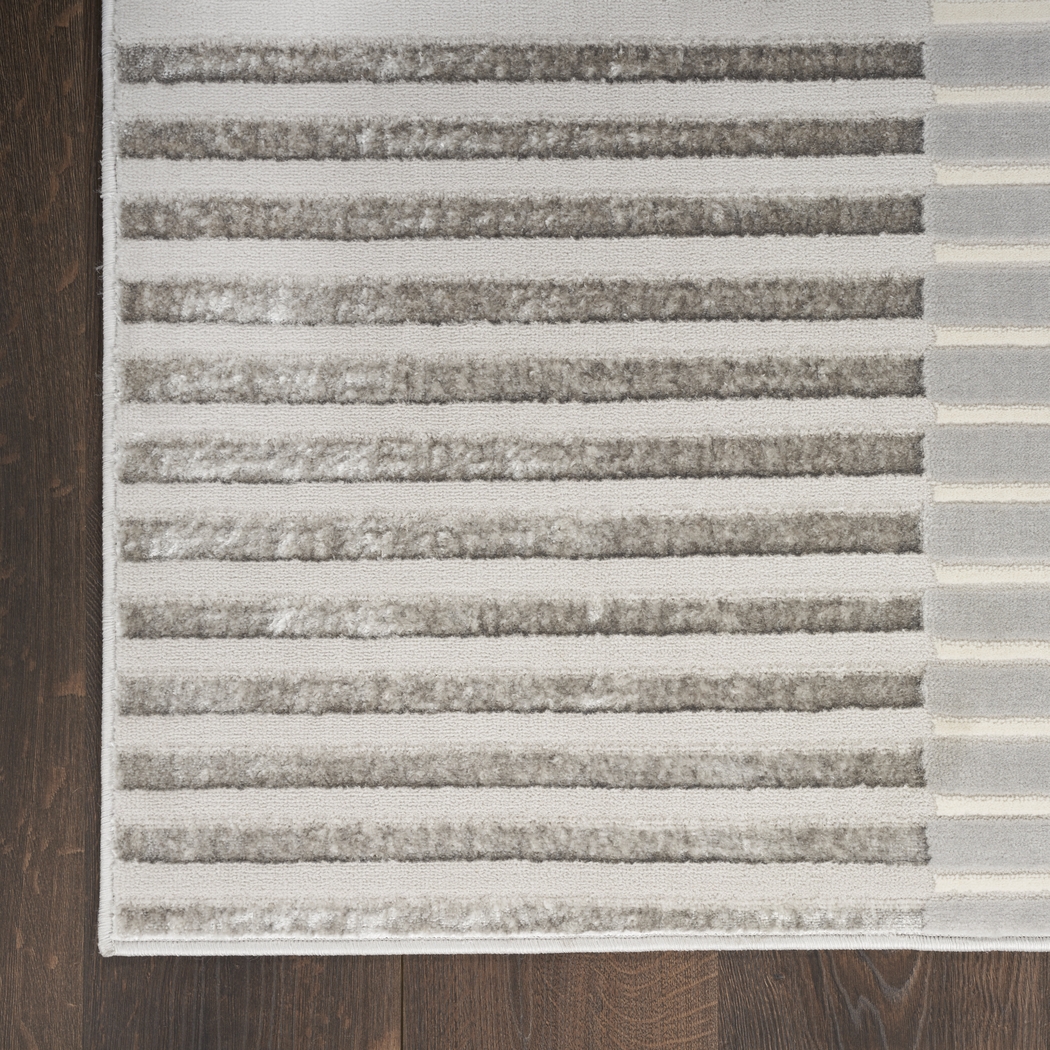 Paphi Silver/Gray 7'10 x 9'10 Rug - Thumbnail - Image 5