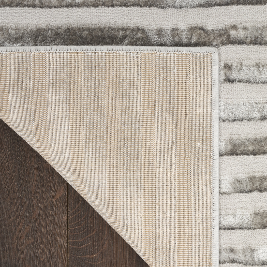 Paphi Silver/Gray 7'10 x 9'10 Rug - Thumbnail - Image 6