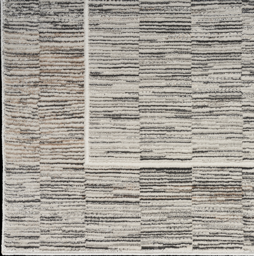Paradare Charcoal/Gray 7'10 x 9'10 Rug - Thumbnail - Image 7