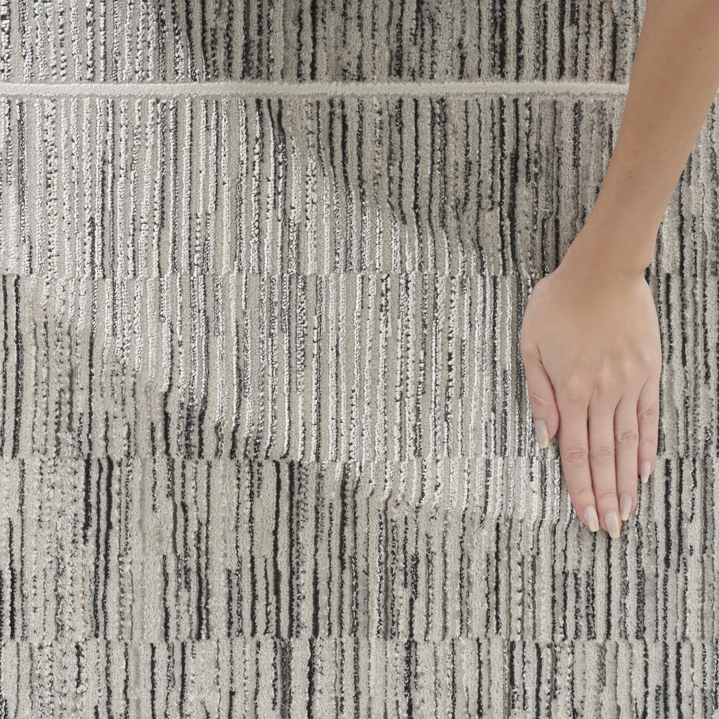 Paradare Charcoal/Gray 7'10 x 9'10 Rug - Thumbnail - Image 9