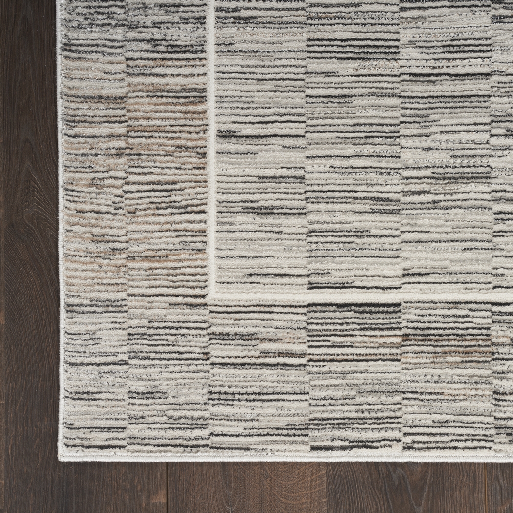 Paradare Charcoal/Gray 7'10 x 9'10 Rug - Thumbnail - Image 10