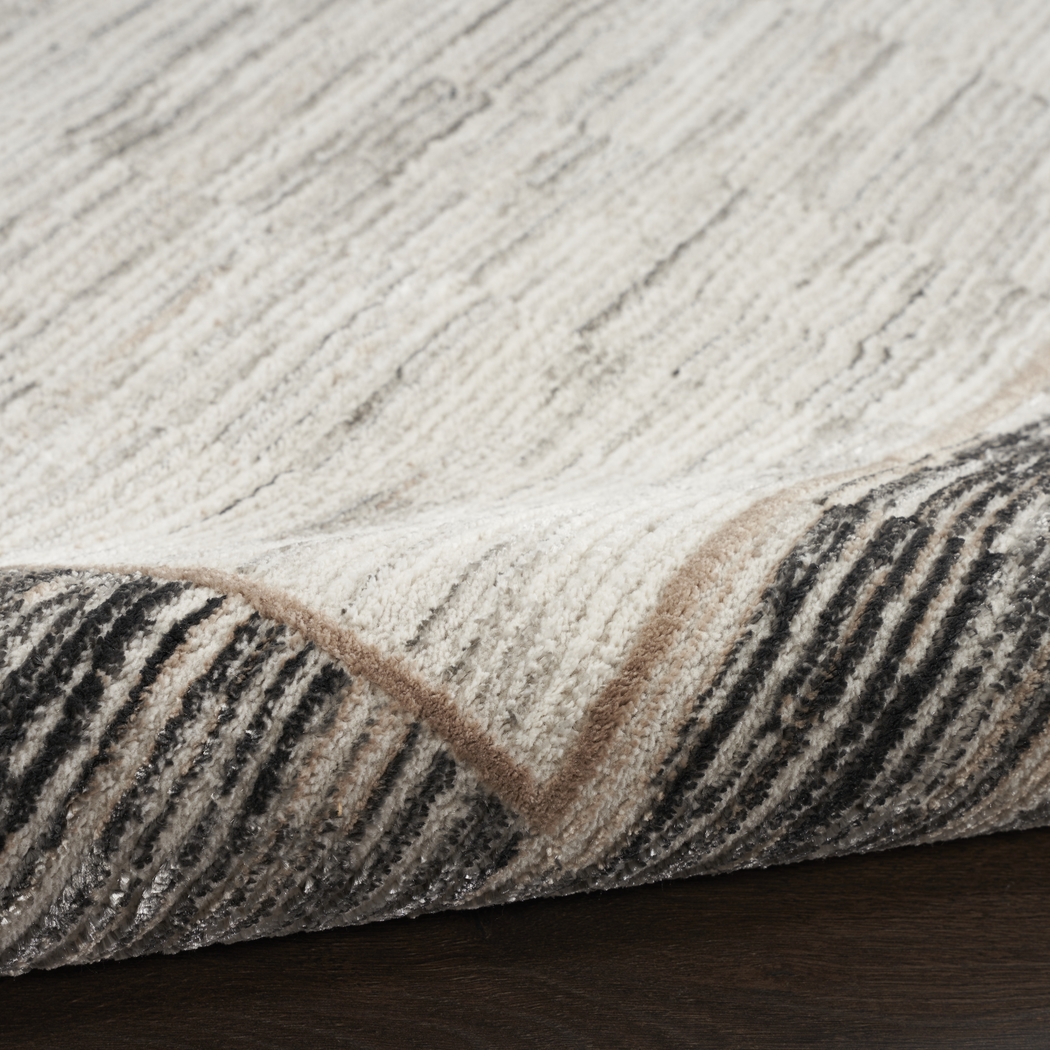 Paradare Gray/Black 5'3 x 7'3 Rug - Thumbnail - Image 6