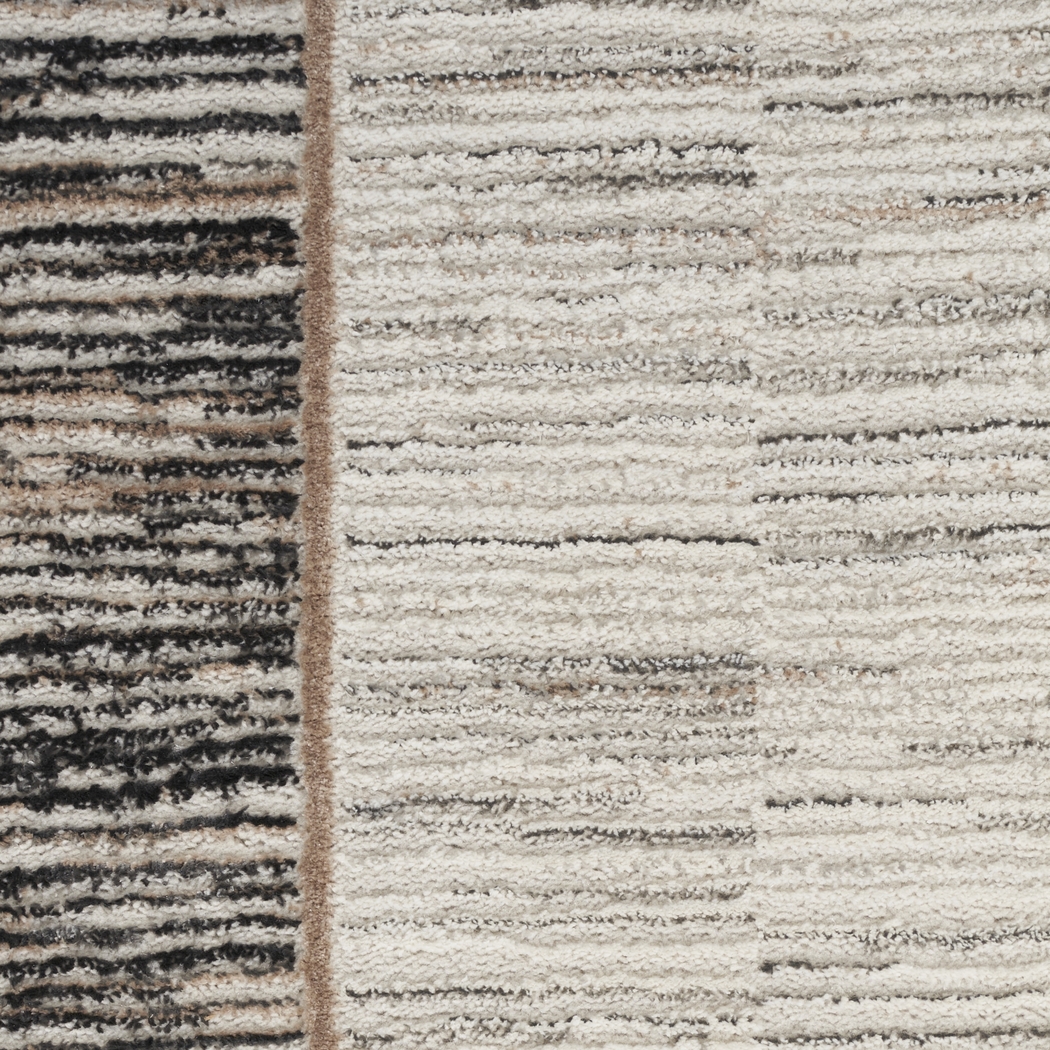 Paradare Gray/Black 7'10 x 9'10 Rug - Thumbnail - Image 4