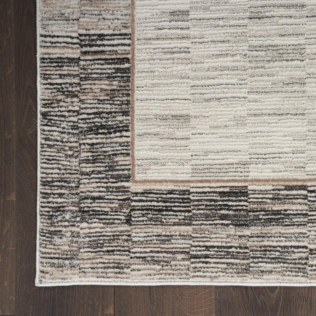 Paradare Gray/Black 7'10 x 9'10 Rug - Thumbnail - Image 10