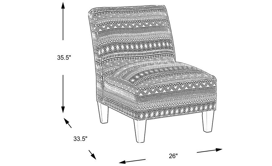Dimension Image. Please refer to the Dimension Tab on this page for dimension details.