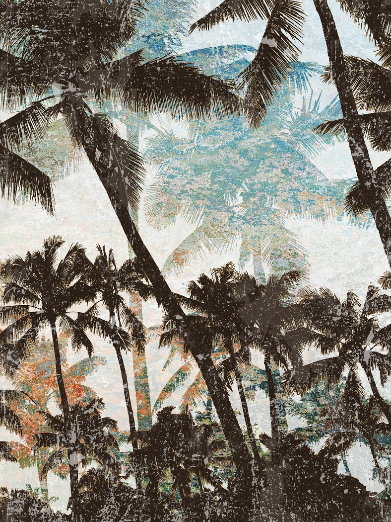 Paradise Dream I Blue Artwork - Thumbnail - Image 1