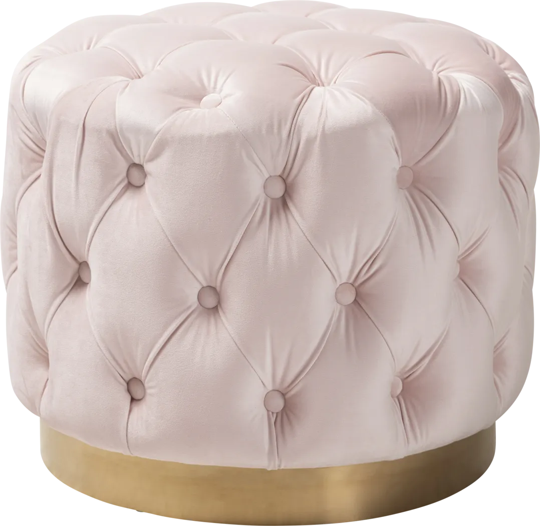 Paragony Light Pink Ottoman - Thumbnail - Image 1