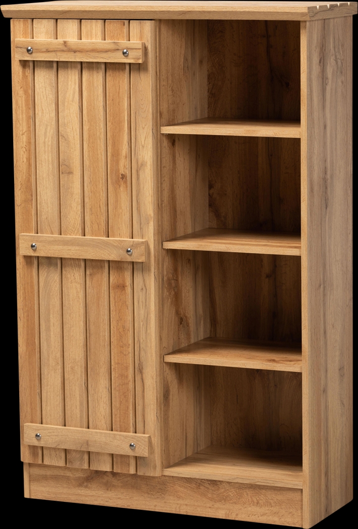 Parfore Brown Accent Cabinet - Thumbnail - Image 1