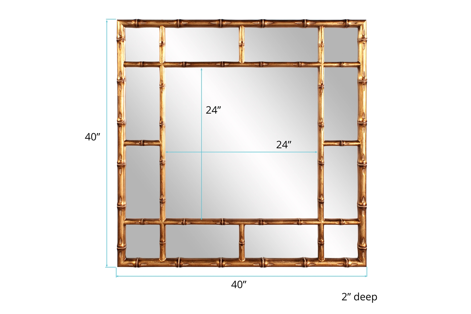 Pariman Gold Mirror - Thumbnail - Image 2