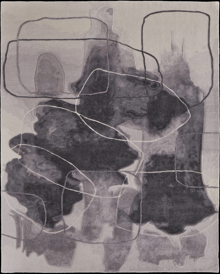 Paris Atelier Gray 2' x 3' Rug - Thumbnail - Image 1