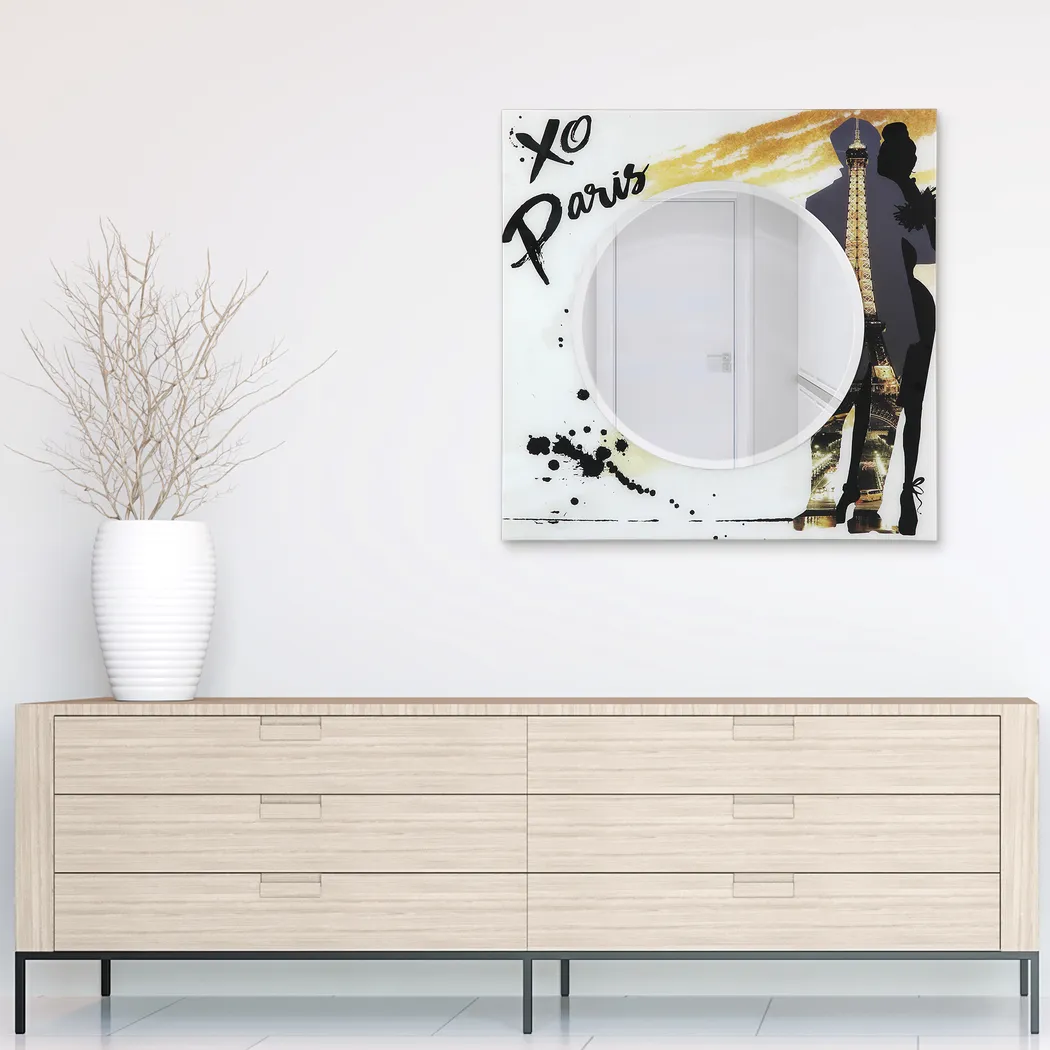 Paris Love Gold Mirror - Thumbnail - Image 5