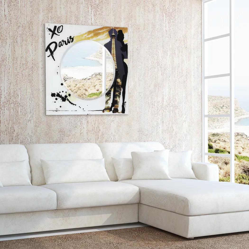 Paris Love Gold Mirror - Thumbnail - Image 6