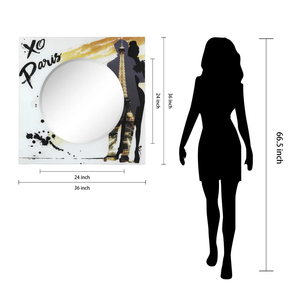 Paris Love Gold Mirror - Thumbnail - Image 8