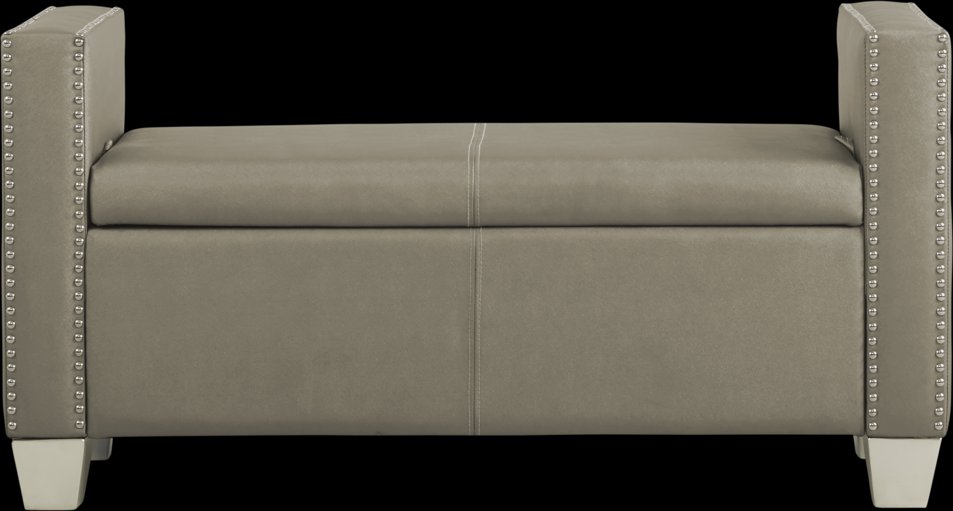 Paris Silver Storage Bench - Thumbnail - Image 2