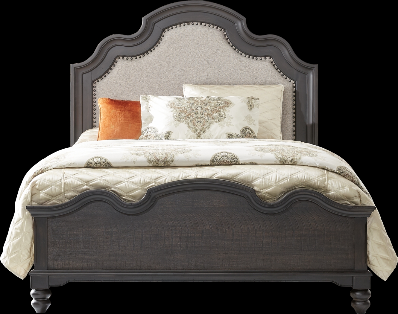Park Grove Black 7 Pc Queen Bedroom - Thumbnail - Image 2