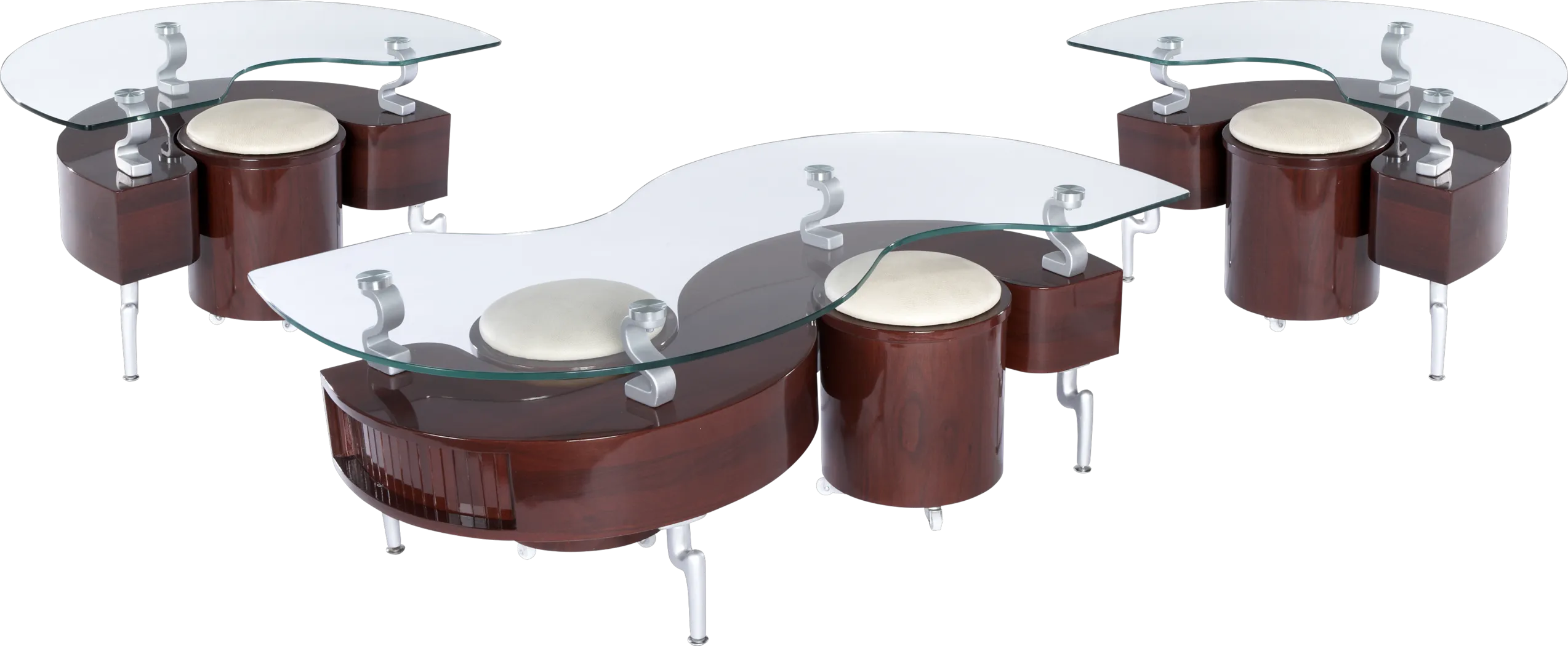 Park Row 3 Pc Table Set - Thumbnail - Image 1