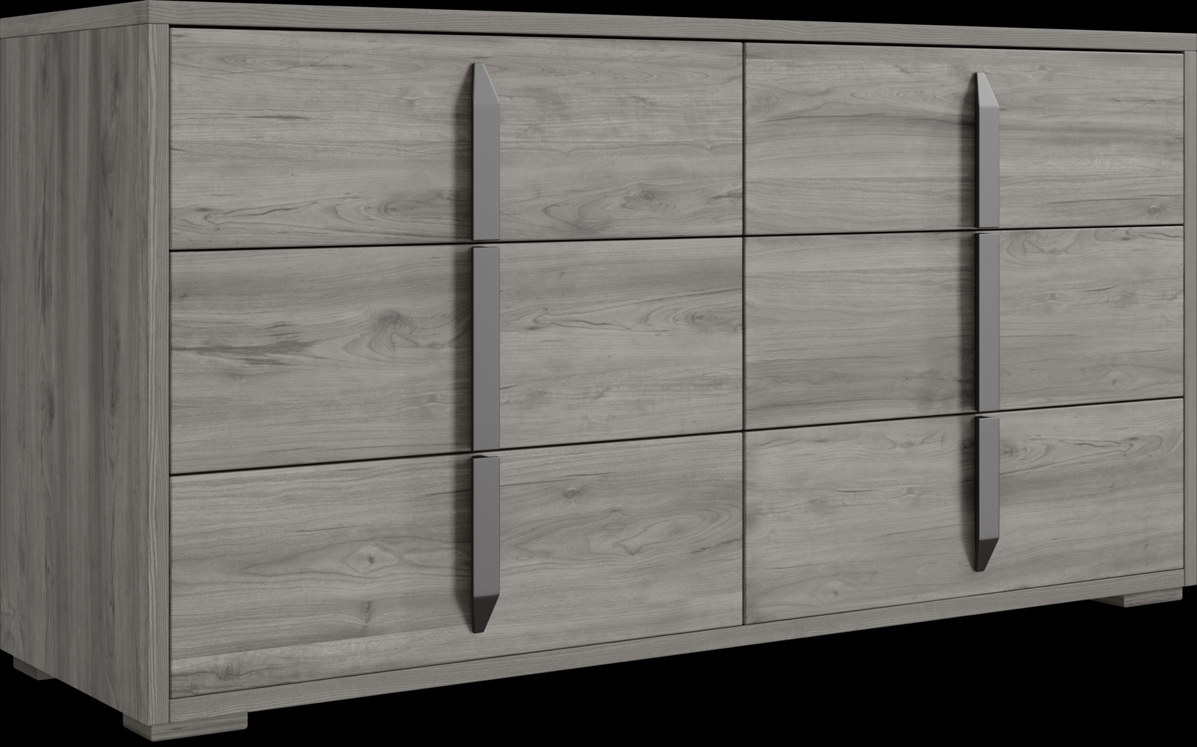 Park Slope Gray 5 Pc King Panel Bedroom - Thumbnail - Image 7