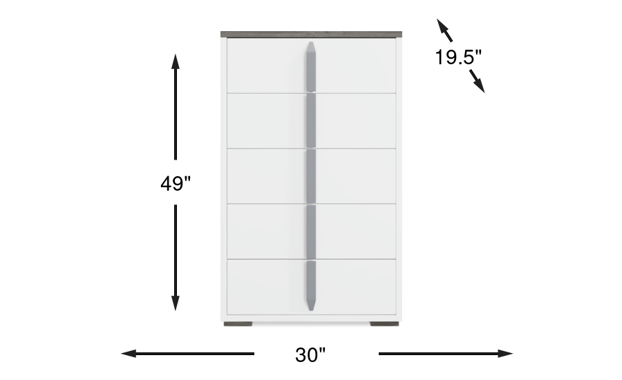Dimension Image. Please refer to the Dimension Tab on this page for dimension details.