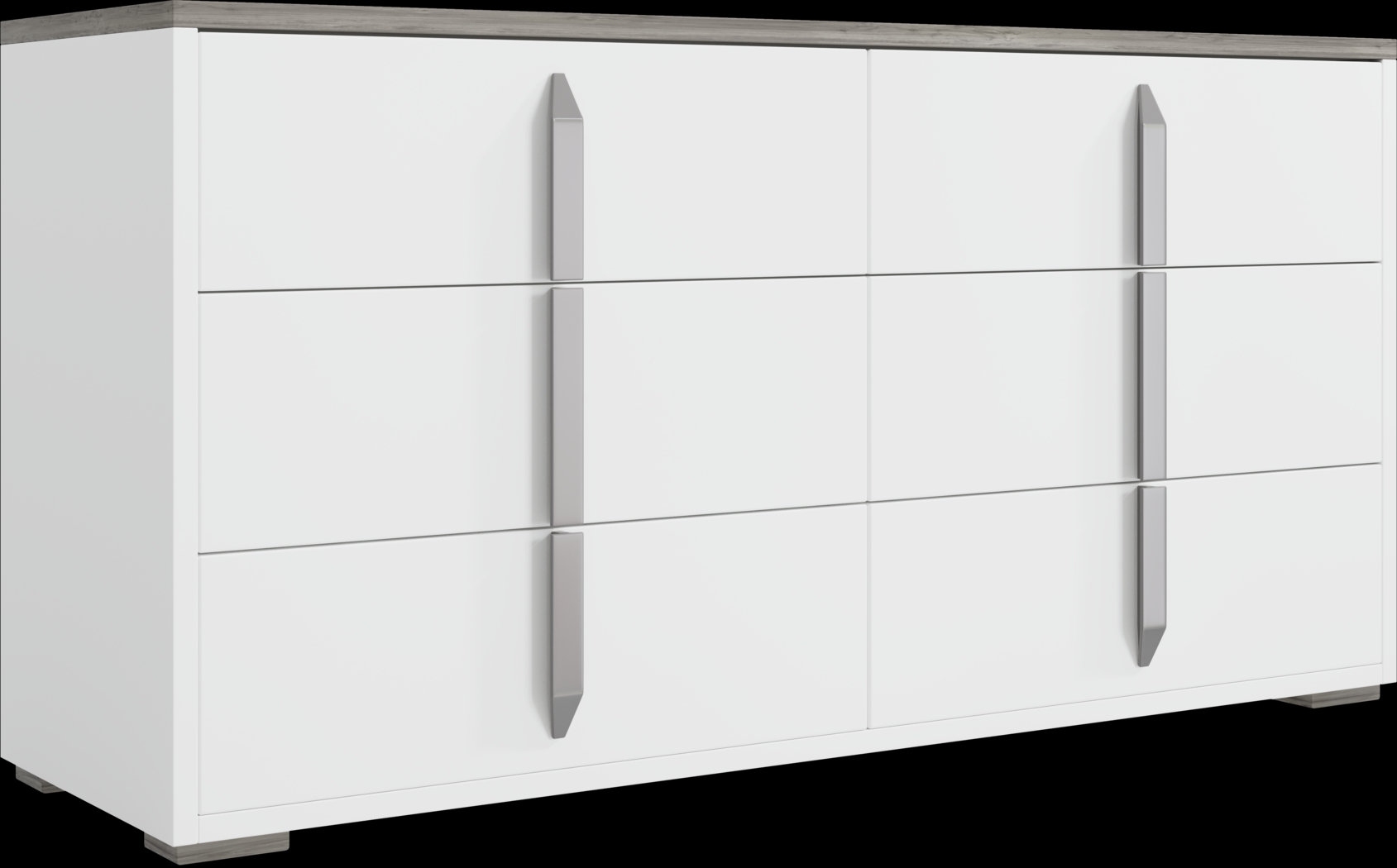 Park Slope White 5 Pc King Panel Bedroom - Thumbnail - Image 6