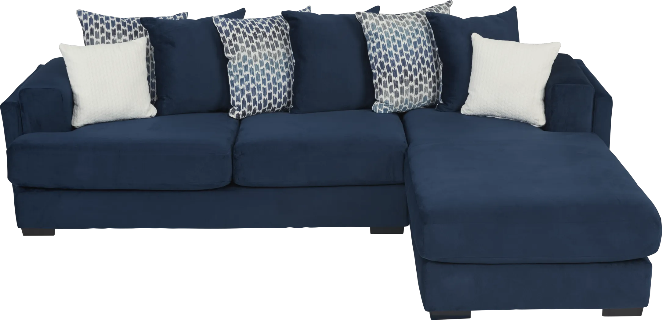 Park Trace Navy 2 Pc Sectional - Thumbnail - Image 3