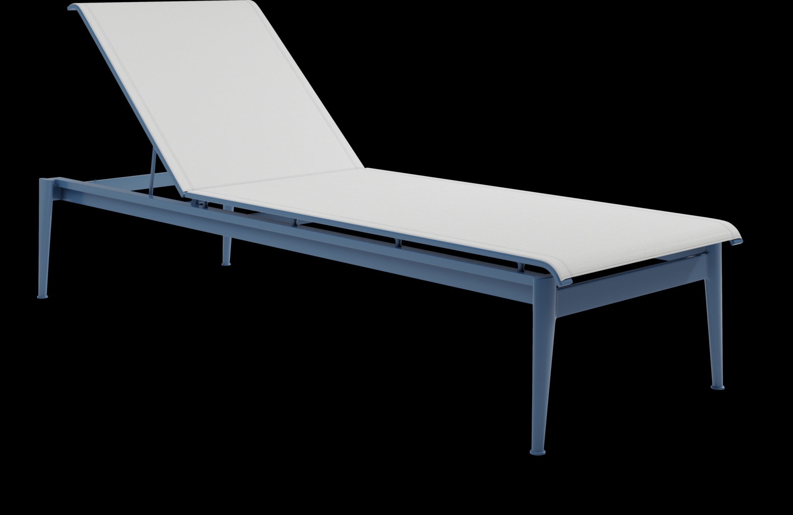 Park Walk Navy Outdoor Chaise - Thumbnail - Image 1