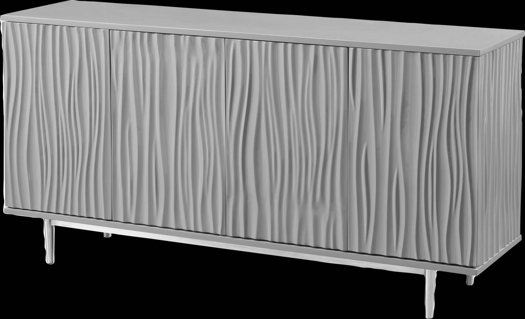 Parkbrook Gray Credenza - Thumbnail - Image 1