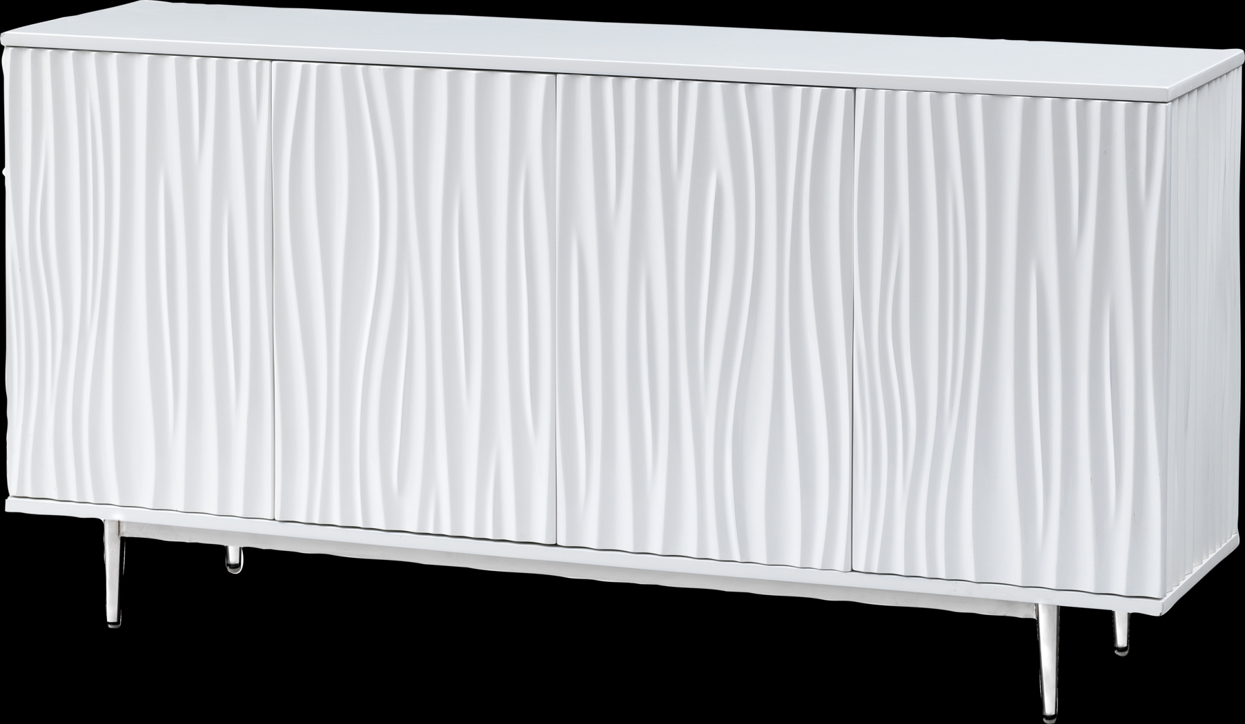 Parkbrook White Credenza - Thumbnail - Image 1