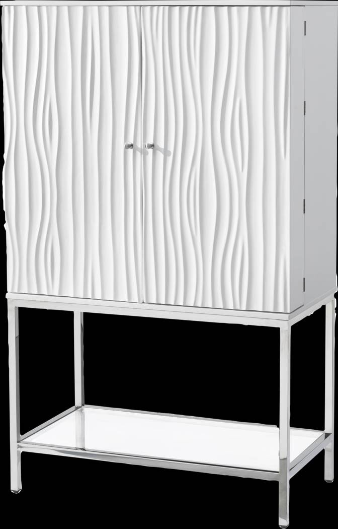 Parkbrook White Wine Cabinet - Thumbnail - Image 1