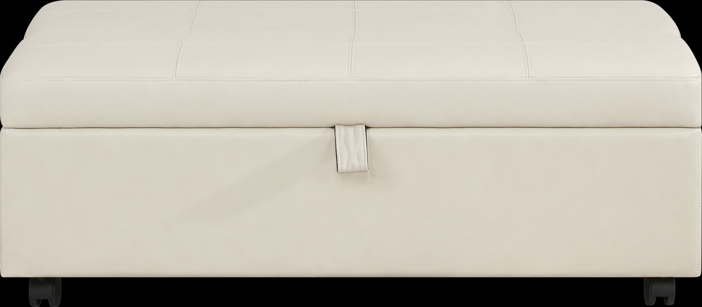 Parker Cream Folding Sleeper Ottoman - Thumbnail - Image 3