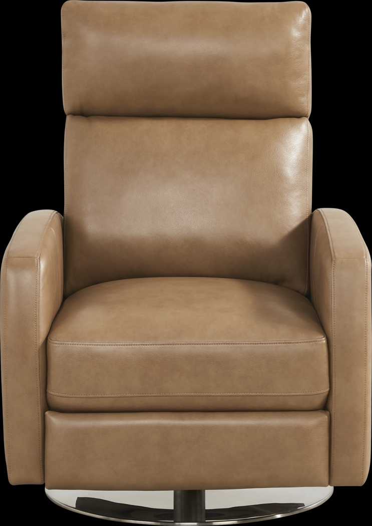 Parker Saddle Leather 8 Pc Living Room with Sleeper Sofa - Thumbnail - Image 10