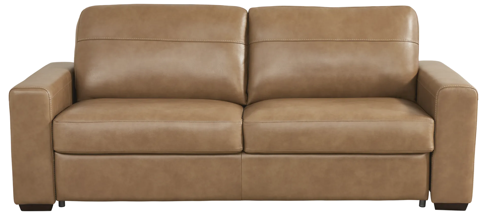 saddle sleeper sofa with track arms