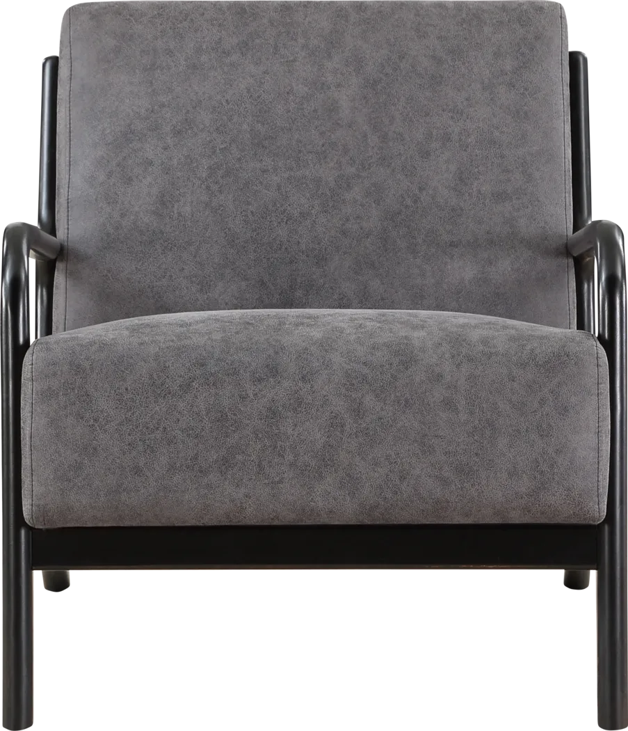 Parkersburg Gray Accent Chair - Thumbnail - Image 3