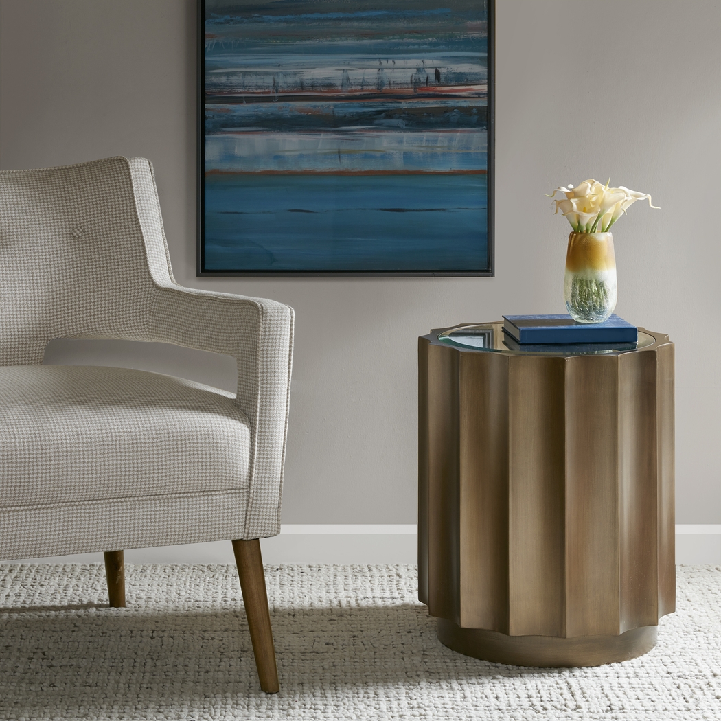 Parkette Bronze Accent Table - Thumbnail - Image 4