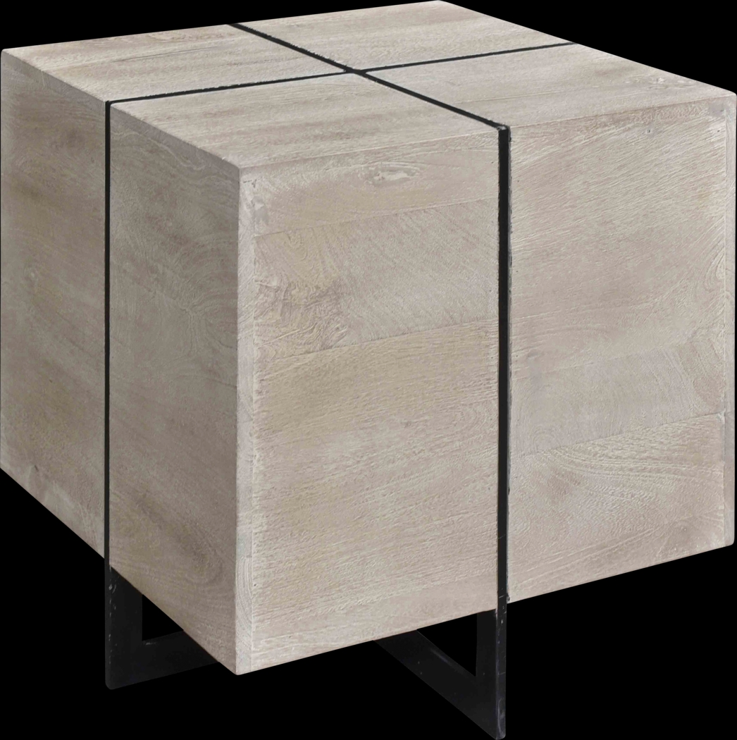 Parkgate White End Table - Thumbnail - Image 1