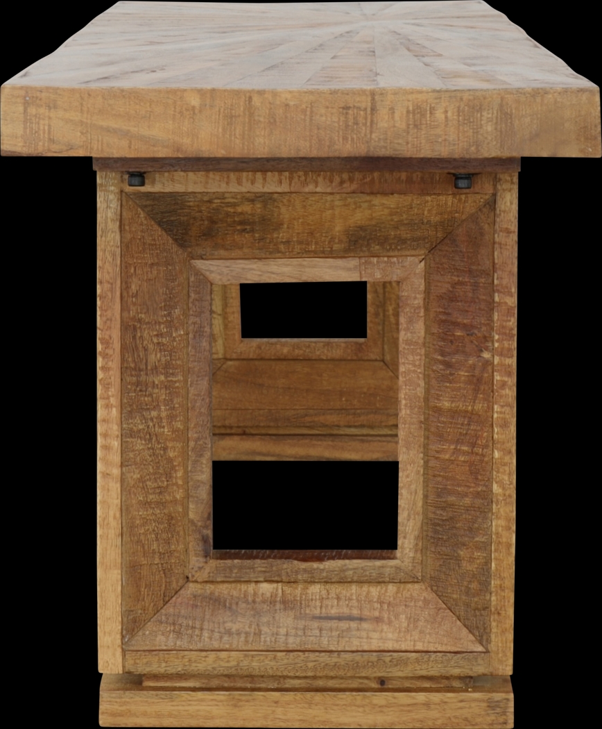 Parkgrove Brown Dining Bench - Thumbnail - Image 7