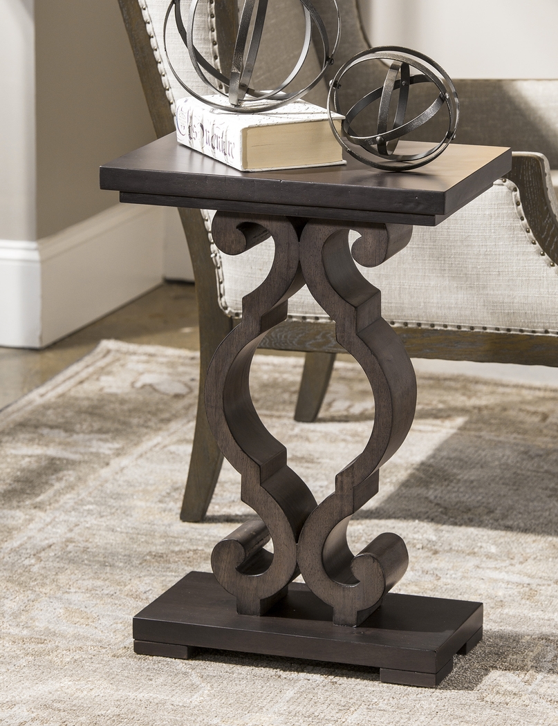 Parkhaven Brown Accent Table - Thumbnail - Image 2