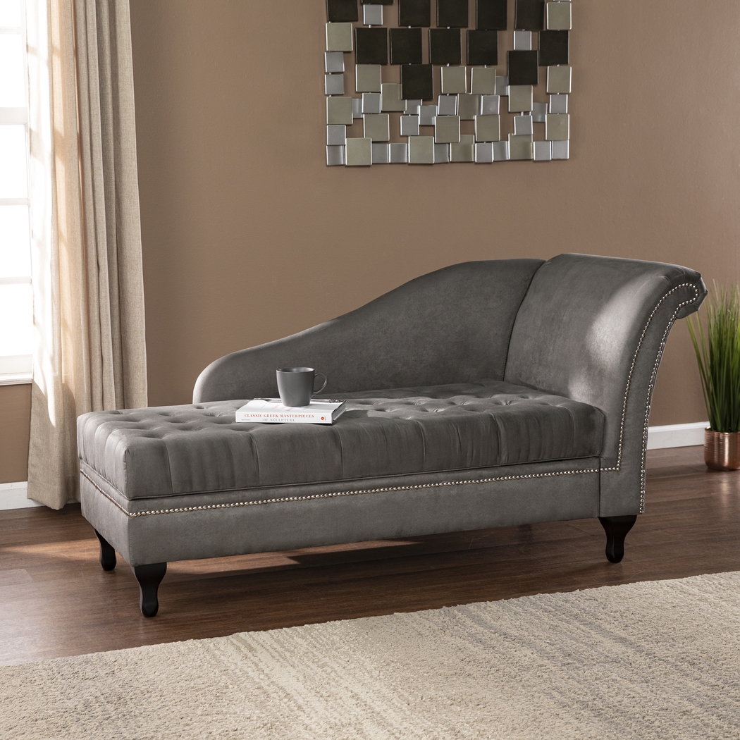 Parkknoll Gray Chaise - Thumbnail - Image 6