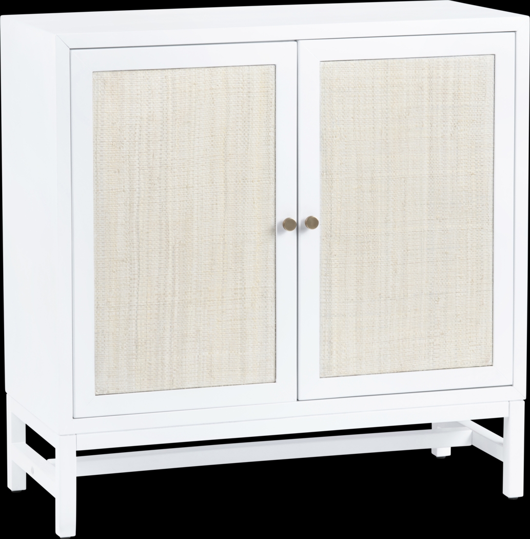 Parkmont White Accent Cabinet - Thumbnail - Image 1