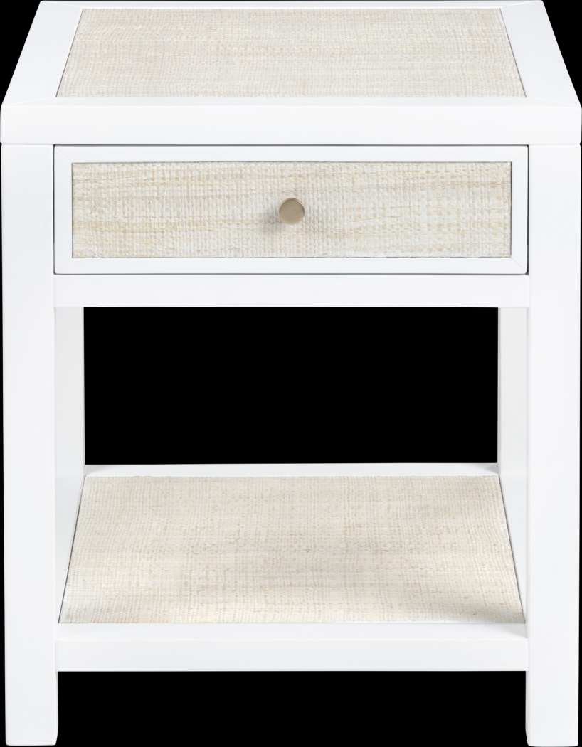 Parkmont White End Table - Thumbnail - Image 2