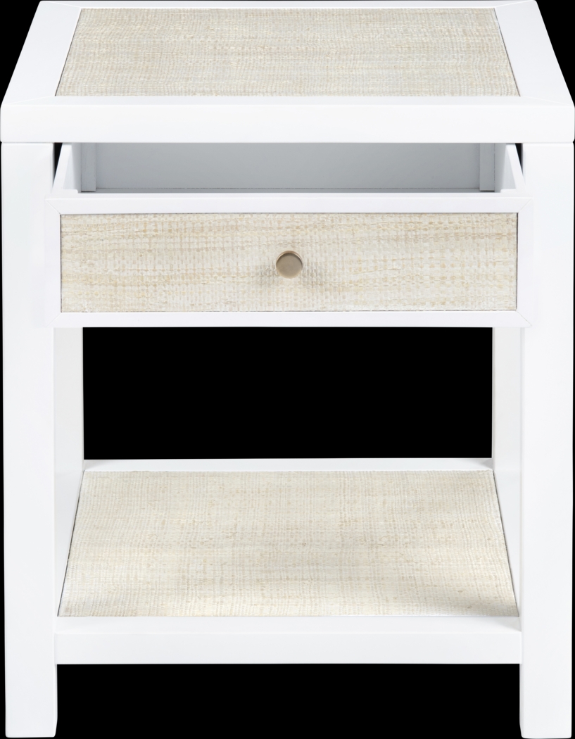 Parkmont White End Table - Thumbnail - Image 3