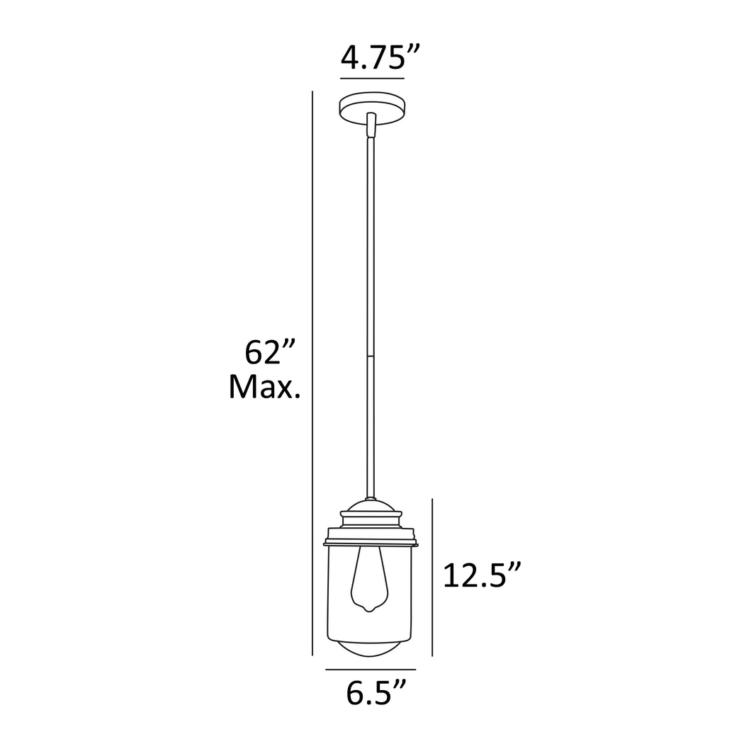 Parkmoor Lane Nickel Pendant - Thumbnail - Image 4