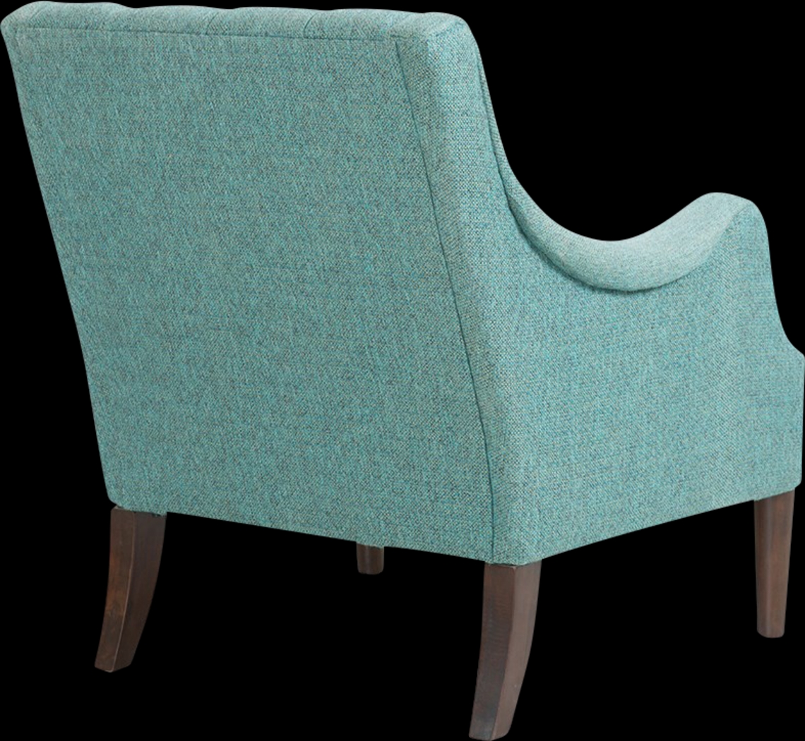 Parknoll Teal Accent Chair - Thumbnail - Image 3