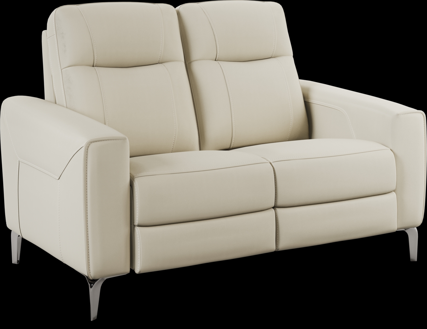 Parkside Heights Beige Leather 2 Pc Living Room with Dual Power Reclining Sofa - Thumbnail - Image 8